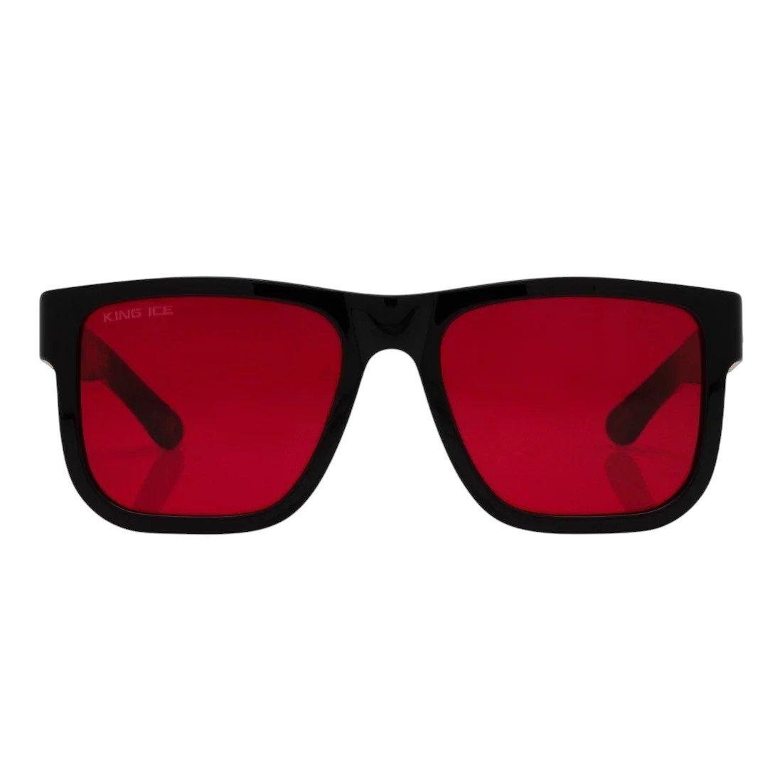 King Ice Mt. Olympus Rollie Red Sunglasses - RED